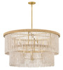 Hinkley - 48606LCB - LED Chandelier - Indra - Lacquered Brass