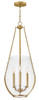 Hinkley - 48557LCB - LED Pendant - Farrin - Lacquered Brass