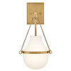 Hinkley - 46890HB - LED Wall Sconce - Collins - Heritage Brass