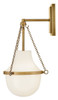 Hinkley - 46890HB - LED Wall Sconce - Collins - Heritage Brass
