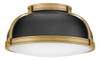 Hinkley - 46353BK-LCB - LED Flush Mount - Barton - Black