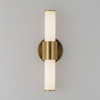 Maxim - 52500WTNAB - LED Bath Vanity - Tubo - Natural Aged Brass