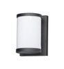 Maxim - 52125WTBK - LED Outdoor Wall Sconce - Barrel - Black