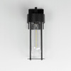Maxim - 30582CDBK - One Light Outdoor Wall Sconce - Millennial - Black