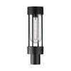 Maxim - 30580CDBK - One Light Outdoor Post/Pier Mount - Millennial - Black