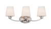 Maxim - 11833SWSN - Three Light Bath Vanity - Shelter - Satin Nickel