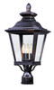 Maxim - 1131CLBZ - Three Light Outdoor Pole/Post Lantern - Knoxville - Bronze