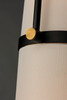 Maxim - 11104OFBZAB - Two Light Floor Lamp - Oscar - Bronze / Antique Brass