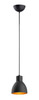 Maxim - 11020BKGLD - One Light Pendant - Cora - Black / Gold