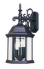 Maxim - 1073CLEB - Three Light Outdoor Wall Lantern - Builder Cast - Empire Bronze