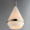 Maxim - 10374WTPN - One Light Pendant - Giza - Polished Nickel