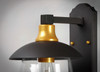 Maxim - 10316CLBZGLD - LED Outdoor Wall Sconce - Crib - Bronze / Gold