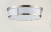 Maxim - 10272WTSN - Two Light Flush Mount - Rogue E26 - Satin Nickel