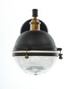 Maxim - 10182OIAB - One Light Outdoor Wall Lantern - Portside - Oil Rubbed Bronze / Antique Brass