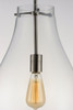 Maxim - 10162CLSN - One Light Pendant - Gourd - Satin Nickel