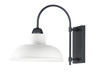Maxim - 10118WTBK - One Light Outdoor Wall Lantern - Industrial - White / Black