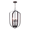 Maxim - 10034OI - Four Light Chandelier - Provident - Oil Rubbed Bronze