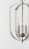 Maxim - 10033SN - Three Light Chandelier - Provident - Satin Nickel