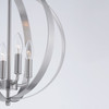 Maxim - 10031SN - Four Light Chandelier - Provident - Satin Nickel