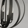 Maxim - 10031BK - Four Light Chandelier - Provident - Black