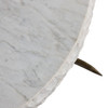 Arteriors - GDFCM01 - Coffee Table - Muscadine - White Marble/Antique Bronze