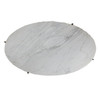 Arteriors - GDFCM01 - Coffee Table - Muscadine - White Marble/Antique Bronze