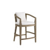Arteriors - FSS16 - Outdoor Counter Stool - Sobek - Pearl/Kona