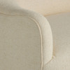 Arteriors - FRU18 - Chair - Delfino - Oxford White/Blackened Iron