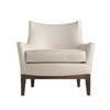 Arteriors - FRU17 - Chair - Ferguson - Ivory/Dark Walnut
