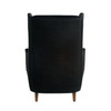 Arteriors - FRU16 - Chair - Budell - Noir Nubuck/Dark Walnut