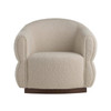 Arteriors - FRU14 - Chair - Alexandra - Oatmeal/Dark Walnut