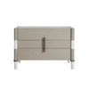 Arteriors - FNI03 - Side Table - Hestia - Dove/Smoke