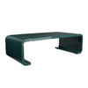 Arteriors - FCS24 - Coffee Table - Turnley - Peacock/Antique Brass