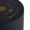 Arteriors - FAI30 - Accent Table - Asteria - Night Sky/Antique Brass