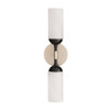 Arteriors - DWC102 - Two Light Wall Sconce - Emmett - Opal Swirl/Dark Vintage Silver