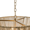 Arteriors - DSI14 - Three Light Chandelier - Yale - Aged Brass