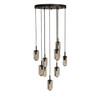 Arteriors - DSC16 - Nine Light Chandelier - Javier - Smoke/English Bronze