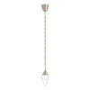 Arteriors - DPC36 - LED Pendant - Berkley - Clear/Vintage Silver