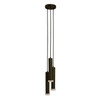 Arteriors - DPC33 - LED Pendant - Aleena - English Bronze/White