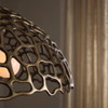 Arteriors - DMI35 - Three Light Pendant - Lotus - Antique Brass/Antique Brass