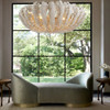 Arteriors - DLS20 - Six Light Chandelier - Bilal - Ivory/Antique Brass