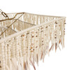 Arteriors - DLS19 - Three Light Chandelier - Josephine - Natural/Ivory