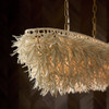 Arteriors - DLS17 - Six Light Linear Chandelier - Cabo - Ivory/Antique Brass