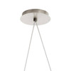 Arteriors - DLC61 - LED Chandelier - Berkley - Clear/Vintage Silver
