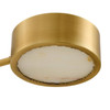 Arteriors - DLC50 - 12 Light Chandelier - Wright Grid - Antique Brass/White