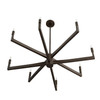 Arteriors - DLC46 - Eight Light Chandelier - Griff - English Bronze/English Bronze