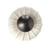 Arteriors - DFC36 - LED Flush Mount - Camella - Ivory/English Bronze