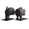 Arteriors - ATC11 - Bookends, Set of 2 - Etosha - Charcoal/Bronze