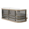Arteriors - FFS07 - Outdoor Sofa - Emoto - Pearl/Aged Bronze