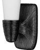 Currey and Company - 5800-0068 - One Light Wall Sconce - Bonaz - Opaque White/Oil Rubbed Bronze